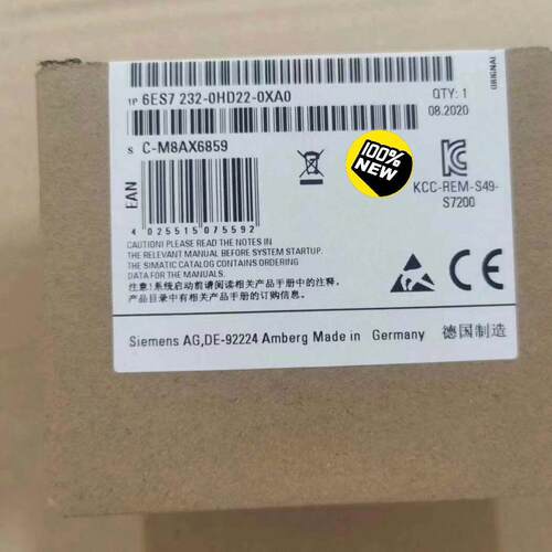 6ES7232-0HD22-0XA0 EM232模拟输模块 适配S7-200 S7-22X议价维修