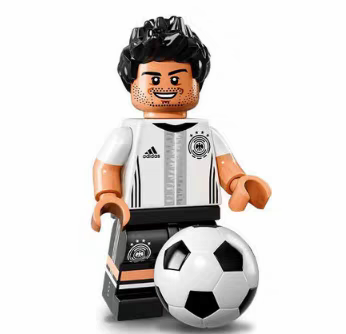 乐高Lego 71014 德国队人仔抽抽乐  4# 5号球服胡梅尔斯 剪口现货