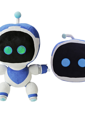 跨境新品Astro Bot Plush宇宙机器人游戏周边公仔机器人毛绒玩具