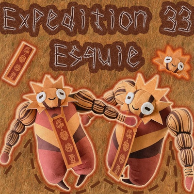 跨境新品 Expedition33 Esquie光与影33号远征队毛绒公仔玩偶娃娃