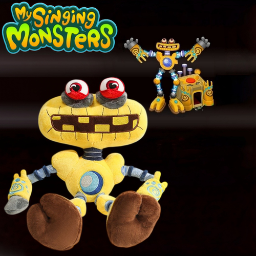 新品My Singing Monsters我的歌唱怪兽毛绒玩具Wubbox机器人玩偶