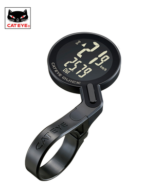 CATEYE猫眼无线码表RS100W山地公路车自行车码表器单车速度里程表