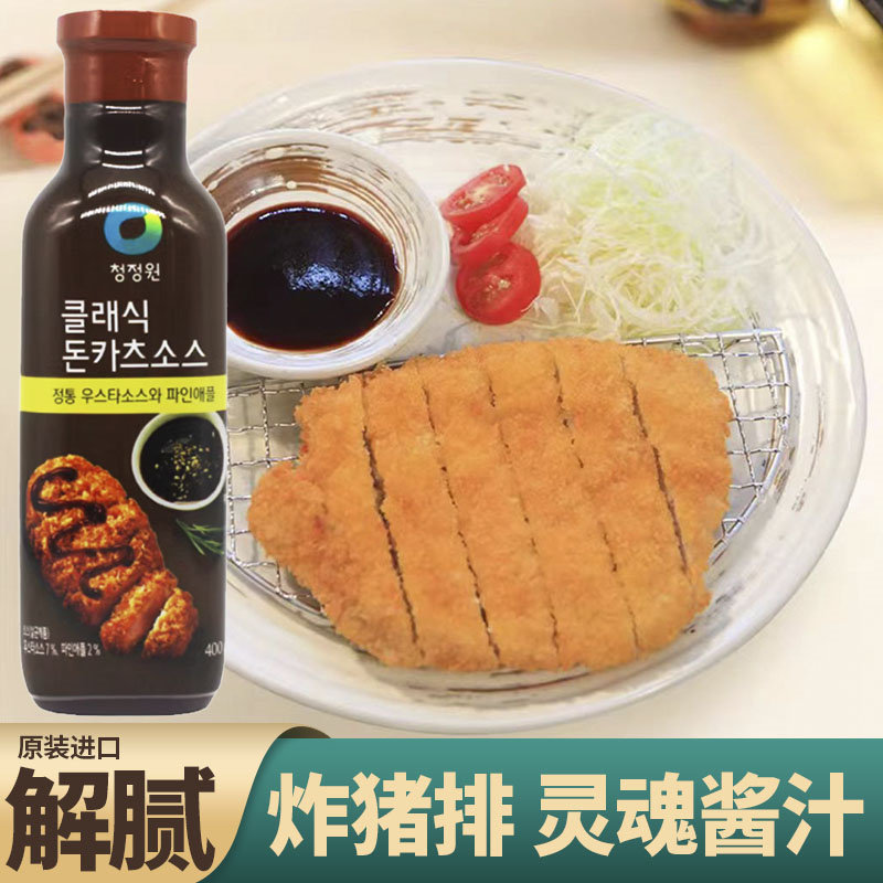 韩国进口炸猪排沙司酱汁日式鲜香图片