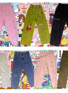 cattle赵大牛 福利自选特价牛仔裤印花刺绣水洗长裤运动裤