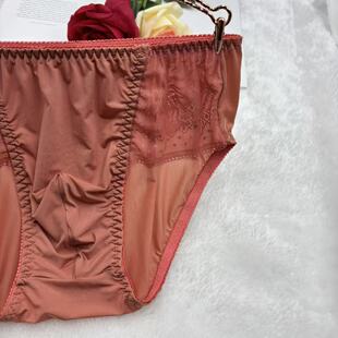贴身内裤 中腰包臀三角性感男式 清新淡雅蕾丝覆面清纯丝滑男士 新款