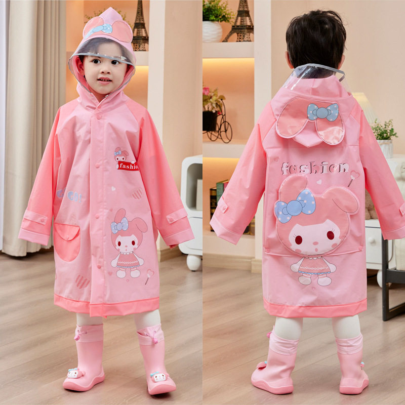 儿童雨衣男童女童加厚全身防水小孩幼儿园小学生上学专用雨披2025