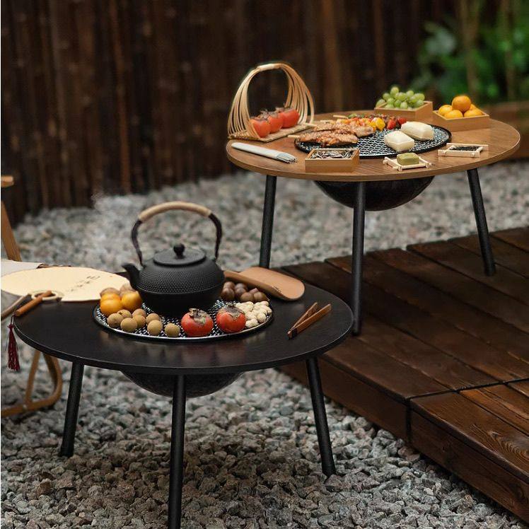 围炉煮茶烤火炉套装器具全套桌炭烧烤炉子家用新款烧烤架烧烤炉子,住宅家具,烤火桌,淘宝优惠券,粉丝福利购,淘宝优惠卷