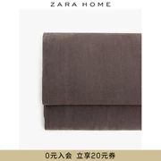 Zara Home màu xám sẫm được giặt bằng vải lanh trên giường đơn Bắc Âu đơn giường 47277089922 - Khăn trải giường