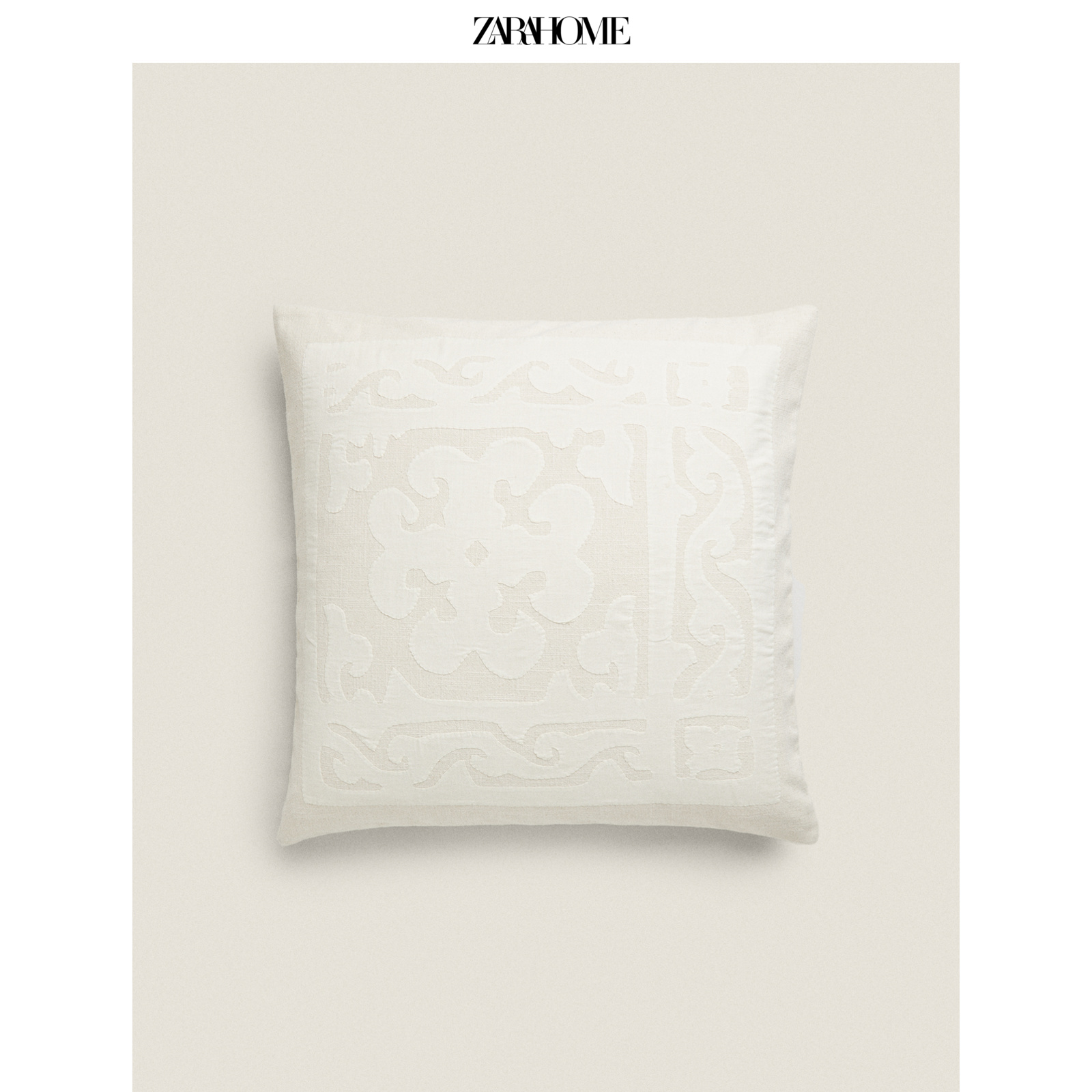 Zara Home 提花设计客厅沙发纯棉靠垫套抱枕套不含芯 433090