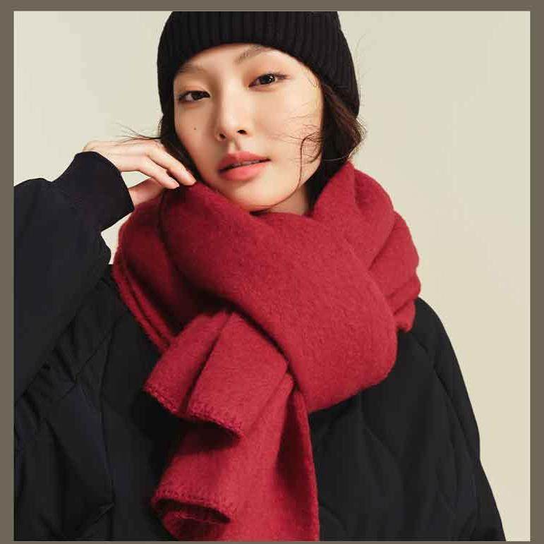 蕉下羊毛围巾女男冬季红色情侣百搭加厚圣诞礼物新款保暖围脖披肩,服饰配件/皮带/帽子/围巾,围巾/丝巾/披肩,淘宝优惠券,粉丝福利购,淘宝优惠卷