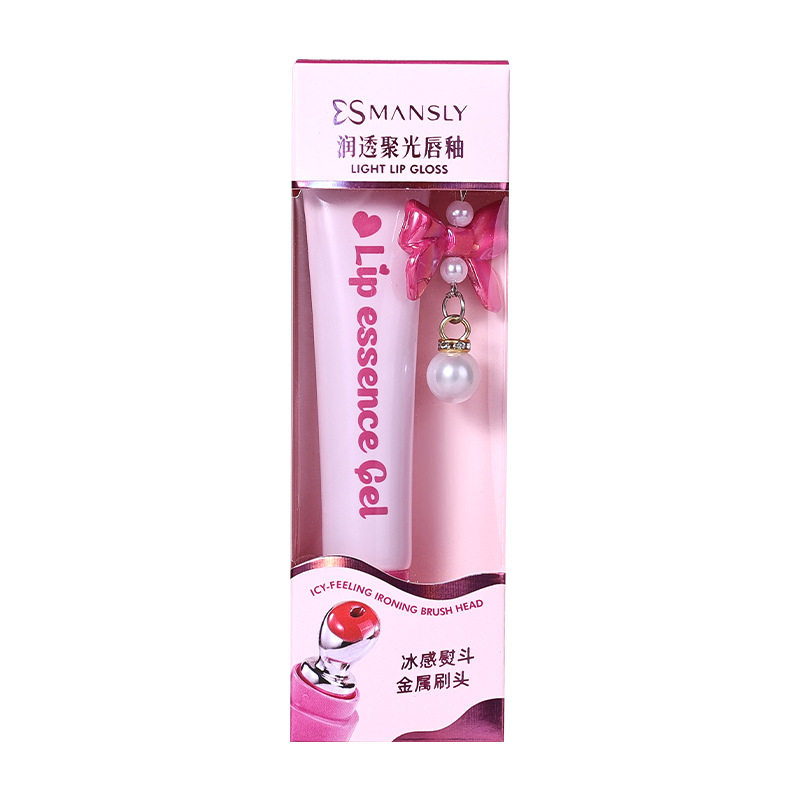 曼诗丽润透聚光唇釉水光镜面金属刷头低饱和伪素颜唇彩唇泥女彩妆