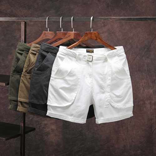 2025新款工装短裤男潮ins美式