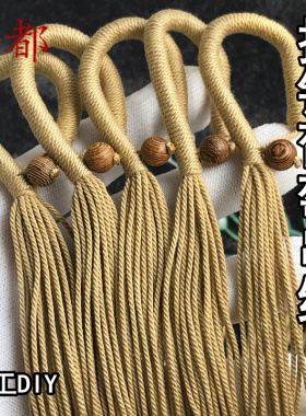 手工编织果壳风铃摇铃葡萄串绳