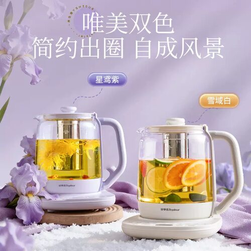 荣事达养生壶 2L大容量烧水壶电热水壶家用热水壶316L恒温煮茶器