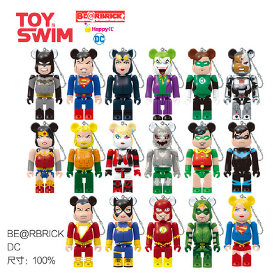 蝙蝠侠小丑超人积木熊