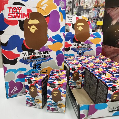 be@rbrick第二弹盲盒积木熊