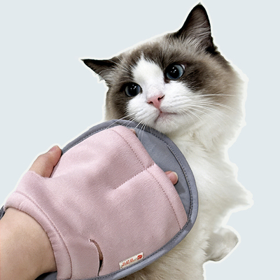 宠物梳毛手套双面梳猫咪护理手套