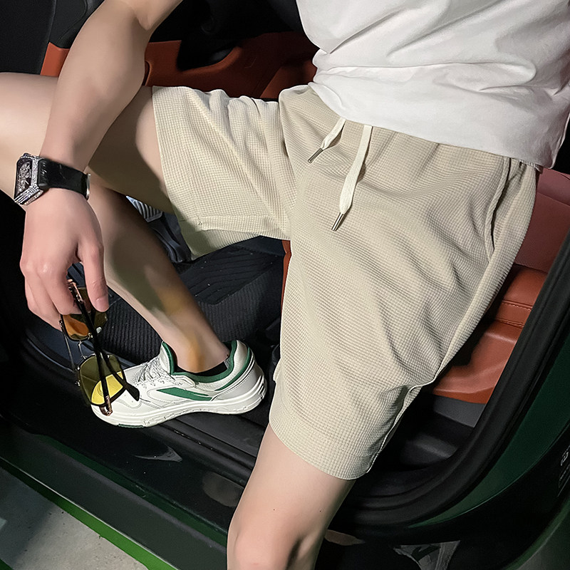 C301B-DK06-特P38控58夏季男装短裤五分裤社会休闲裤玉米格面料,男装牛仔裤,电商C301B