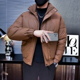 101B-MF100-P128控168冬季立领刺绣棉服保暖棉衣社会潮男士外套5，男装棉衣，电商C301B