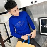 3夜光印花针织衫毛衣冬季社会小伙男半高领打底衫C301B-MY19，男装针织衫/毛衣，电商C301B