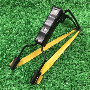 助力护腕弹弓6090乳胶皮筋打靶钢珠射击户外竞技弹弓碗托