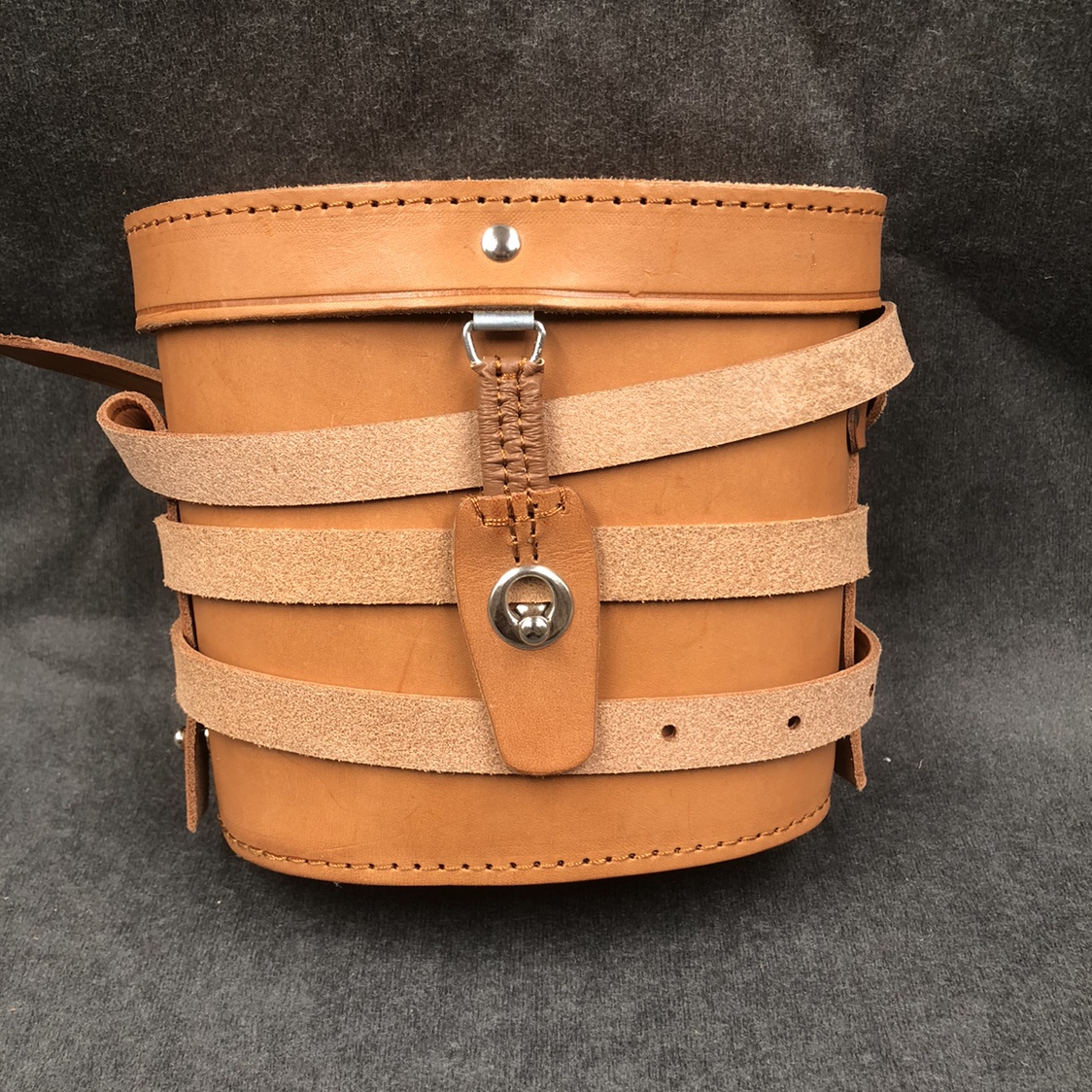 62式8x30双筒望远镜牛皮盒配件