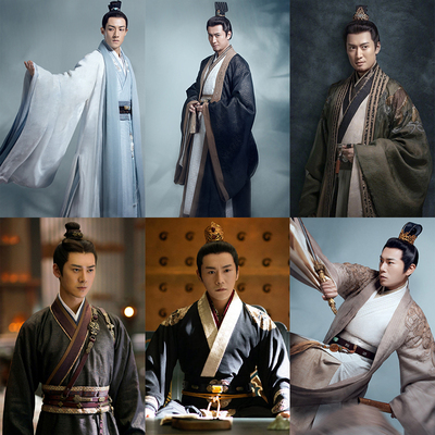 汉服武侠棉麻影视古装南歌同款