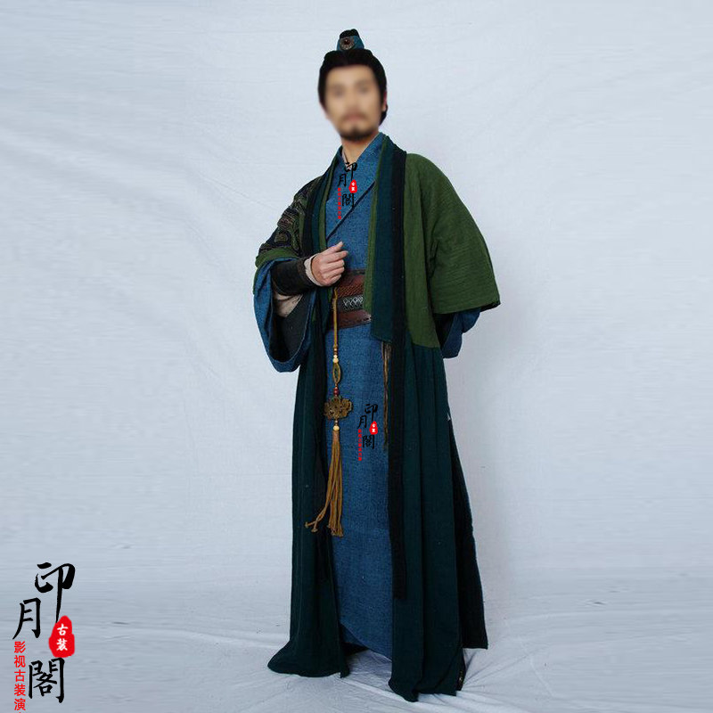 秦汉男士将军便服剑客侠客古装