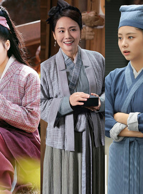 棉麻丫鬟宋朝村姑演出服影视古装