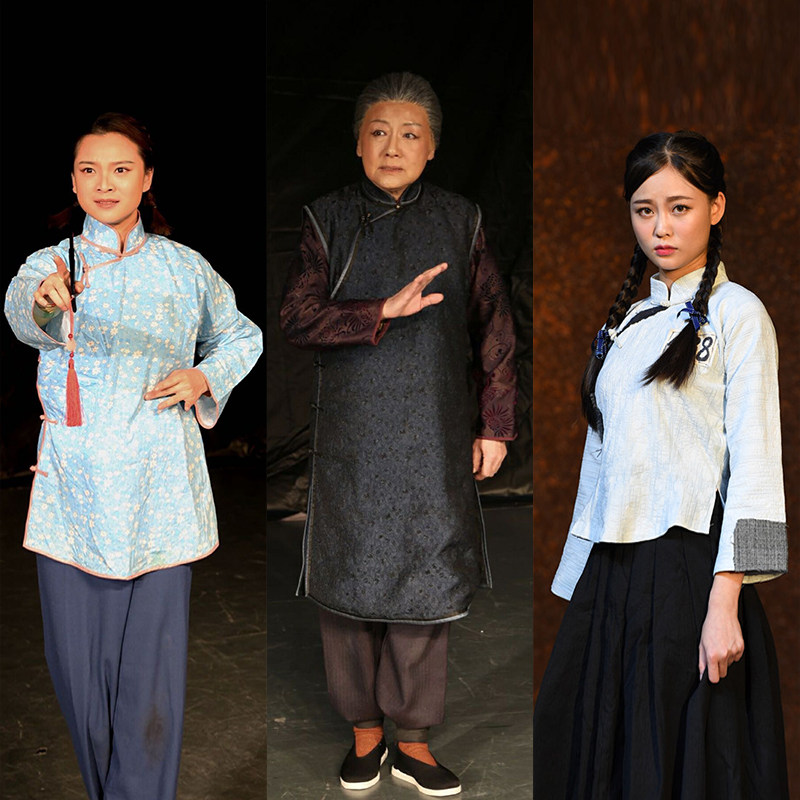 影视古装话剧演出服民国老夫人妇人古装民国清末村姑丫鬟古装群演