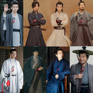 影视庆余年雪中悍刀同款男棉麻侠客剑客江湖浪子公子少爷武侠古装