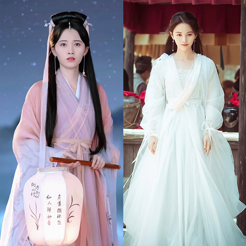 影视装鞠丽倩白娘子传奇古装宋朝女古装侠女仙女汉服飘逸仙子古装