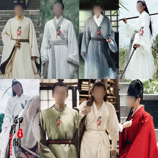 雪中悍刀徐凤年同款男士汉服白色侠客仙侠服侠客服剑客刀客古装