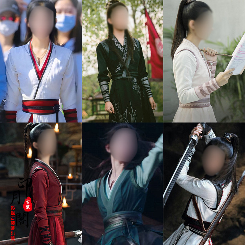 影视装有匪赵丽同款女剑客古装
