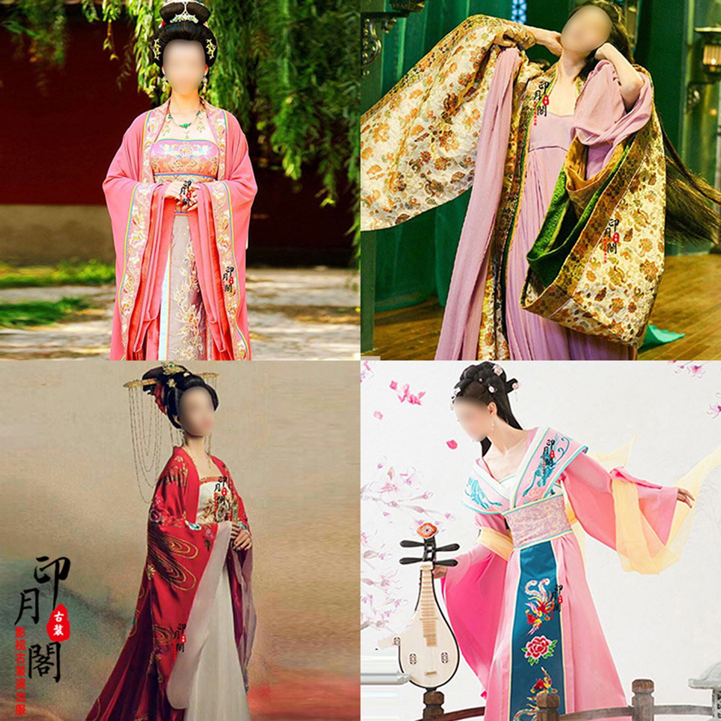四大美女杨贵妃同款唐朝皇后古装