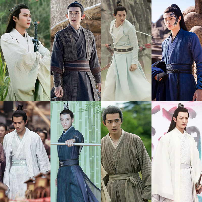 汉服大侠随从影视古装
