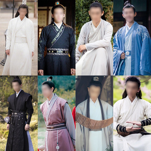 影视装男汉服仙侠古装小袖侠客服