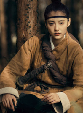 女款武侠汉服棉麻影视古装