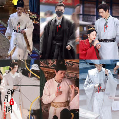 影视男士绣花古装汉服同款