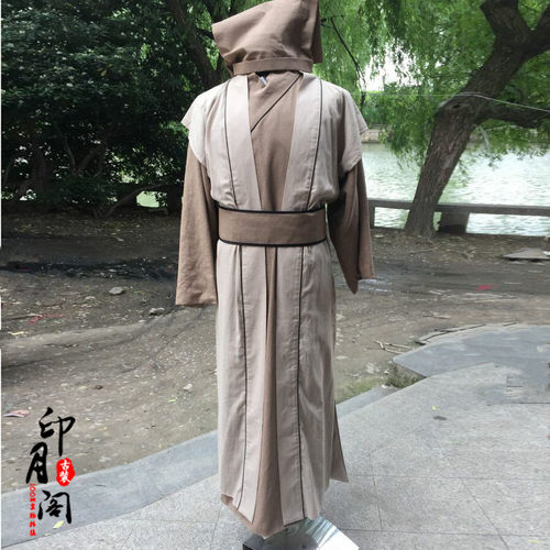 令狐冲男士棉麻武侠古装汉服