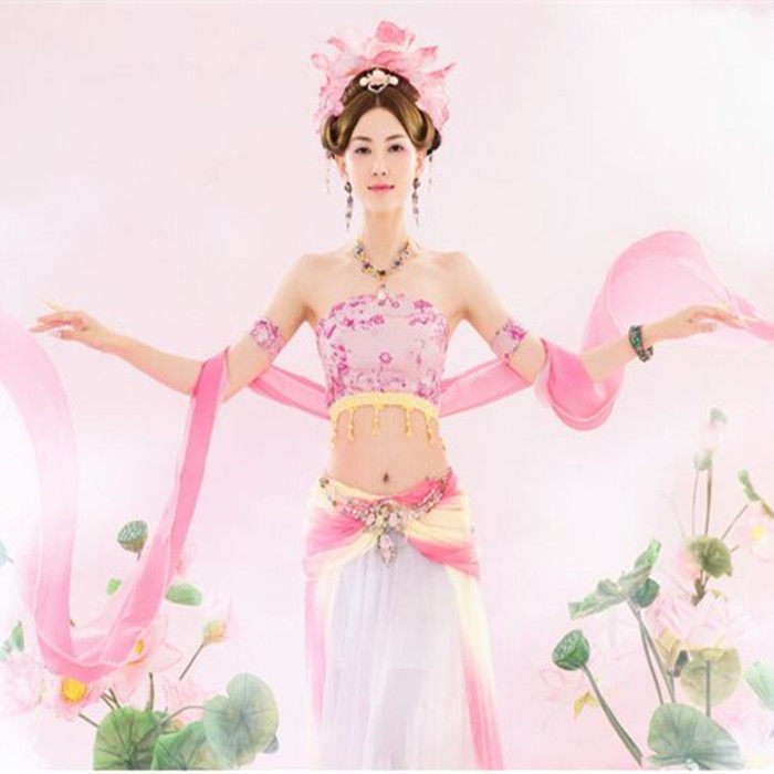 敦煌飞天性感嫦娥仙女古装汉服