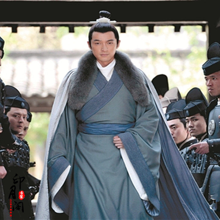 影视古装琅琊榜梅长苏同款古装男汉服古装武侠古装侠客服古装披风