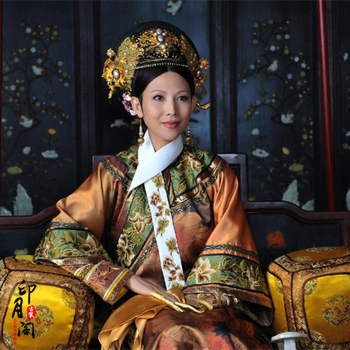 影视古装甄嬛传同款古装清朝格格服皇后服满族旗服旗装清朝女古装