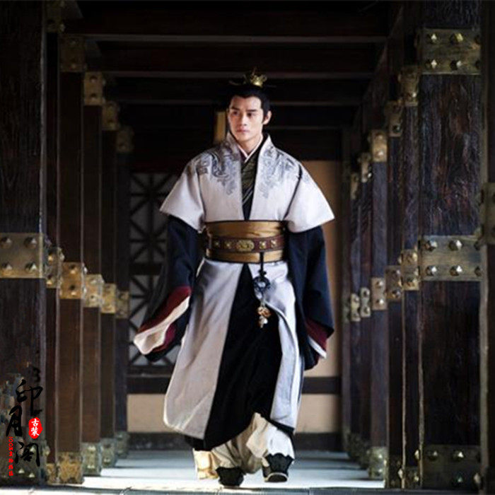 影视古装琅琊榜王凯靖王同款古装男士汉服大臣服武侠古装演出古装