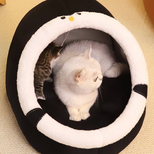 猫窝四季通用冬季保暖安全感窝猫床半封闭式猫咪沙发小猫猫窝睡窝