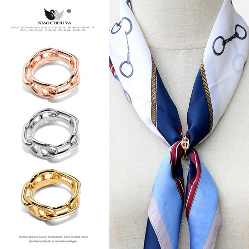 丝巾扣高档两用百搭固定奢华配饰