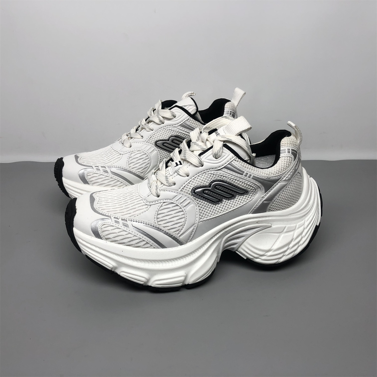 35码品牌广场老爹鞋女潮2025新款厚底增高拼色百搭运动休闲鞋特价,女鞋,老爹鞋,淘宝优惠券,粉丝福利购,淘宝优惠卷