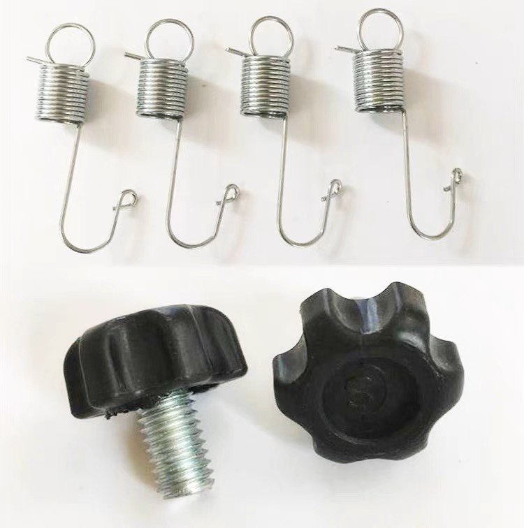 铁门型配件挂钩挂簧防丢弹簧注水门形螺丝展架零件80x180通用螺栓图片