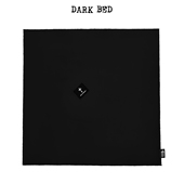 DARKBED个性 网纱透气黑色红 饰包头饰品个性 千禧风格 Y2K头巾方巾装