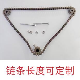 烤肠机配件电机齿轮七管10管整套齿轮链条烤香肠热狗机腊肠机链轮